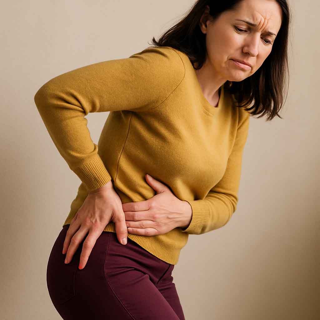علائم دیسک کمر خفیف